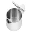 Fierbator electric, capacitate 1 l, putere 1500 W, Alb, filtru, Inox