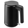 Fierbator electric, capacitate 1 l, putere 1500 W, Negru, filtru