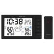 Statie meteo multifunctionala pentru interior/exterior, Wi-fi, -10°C la +50°C, Pictograma prognoza, Alarma