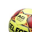 Minge fotbal Select Flash Turf, marimea 4, pentru gazon artificial, cusuta manual