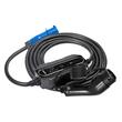 Incarcator portabil EV VEVOR, Type 2, 16A, Cablu de incarcare 7.5 m, prize CEE 3 pini, Ecran digital, 3.6 kW geanta de transport, IP54