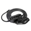 Incarcator portabil EV VEVOR, Tip 2, 16A, Cablu de incarcare 7.5 m, Schuko, Ecran digital, 3.6 kW geanta de transport, IP54