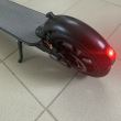 Trotineta electrica, pliabila Strend Pro e-Scooter7, Autonomie 30 Km, 25 Km/h, 7.8 AhLi-Ion, Negru, putere maxima 500W