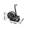 Troliu manual  Vevor KS-2500, capacitate 1588 Kg, lungime cablu 10 m, sistem clichet in 2 sensuri