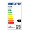 Plafoniera patrata Led 18 W, 1850 lm, dimensiune 214x214x31mm, 3000k Alb cald