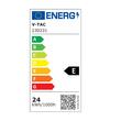Plafoniera Led patrata 24 W, 2640 lm, dimensiune 285 x 285 x 30.7 mm, 4000k Neutra, Alba,  IP20