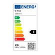 Plafoniera Led patrata 24 W, 2640 lm, dimensiune 285 x 285 x 30.7 mm, 6500K Rece, Alba,  IP20