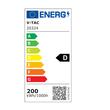 Corp iluminat pentru hale industriale, Aluminiu, 200 W, 23000 lm, 6400K, IP65, 250 x 94mm, CIP Samsung