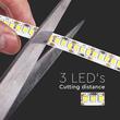 Banda led, Lumina calda 3000K, lungime 5 m, putere 17W/m, 800 lm/m, IP20