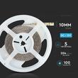 Banda led, Lumina rece 6400K, lungime 5 m, putere 17W/m, 800 lm/m, IP20