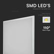 Panou led 2 in 1, Montaj aparent/Incastrat, 36 W, chip Samsung, lumina neutra 4000K, 3960 lm, 595 x 595 x 30 mm