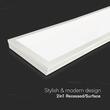 Plafoniera Led 40 W, 4400 lm, dimensiune 1195 x 295 x 30 mm, 4000K Neutra, Alba, IP20, CIP Samsung