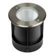 Lampa de podea 10W, lumina naturala 4000K, 850 lm, Inox/sticla, IP67