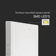 Plafoniera Led patrata 24 W, 2640 lm, dimensiune 285 x 285 x 30.7 mm, 4000k Neutra, Alba,  IP20