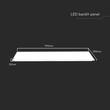 Plafoniera Led 40 W, 4800 lm, dimensiune 1195 x 295 x 30 mm, 4000K Neutra, Alba,  IP20