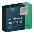 Proiector led, 100W, Lumina naturala 4000K, IP65, 8700 lm, 253  x 40 x 242 mm, SMD Samsung Cip, Corp aluminiu