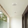Plafoniera Led rotunda 24 W, 2500 lm, dimensiune 240 x 38 mm, 6500k Rece, Alba,  IP54