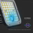 Proiector led cu incarcare solara, 10 W, Lumina Rece/Neutra, 1500 lm, IP65, 134 x 31.2 x 121 mm, Senzor de miscare