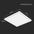 Panou led 36 W, 3960 lm, IP20, 6500K alb rece, 2 in 1 Incastrabil/Aplicat, 60x60 cm