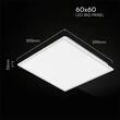 Panou led SMD 40 W, Lumina alb rece 4000 K, Luminozitate 4500 lm, 60x60 cm
