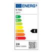 Aplica led perete, Aluminiu, 24 W, Lumina calda 3000K, 2720 lm, IP65, 200 x 100 x 100 mm