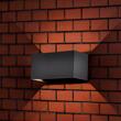 Aplica led perete, Aluminiu, 24 W, Lumina calda 3000K, 2720 lm, IP65, 200 x 100 x 100 mm