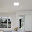 Aplica led patrata, 18W, culoare naturala 4000K, 1830 lm, IP44, SMD cip Samsung, 250 x 250 x 65 mm, Alba