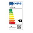 Plafoniera rotunda led, IP44, 18 W, chip Samsung, lumina neutra 4000K, 1830 lm, 250 x 63 mm, Alb/Negru