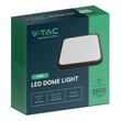 Plafoniera patrata Led 24 W, 2500 lm, dimensiune 295 x 295 x 65 mm, 6500k, Neagra, IP44