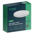 Plafoniera Led cu senzor de miscare 24 W, 2500 lm, dimensiune 350 x 61 mm, 4000k Neutra, Alba,  IP44, Telecomanda