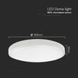 Plafoniera Led cu senzor de miscare 24 W, 2500 lm, dimensiune 350 x 61 mm, 4000k Neutra, Alba,  IP44, Telecomanda