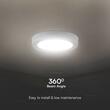Aplica led rotunda, 18W, culoare naturala 4000K, 1980 lm, IP20, SMD cip Samsung, diametru 215.6 mm