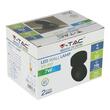 Aplica led, 7W, Alb cald 3000K, 770 lm, IP65, 110 x 120 x 170 mm, Negru, Aluminiu