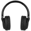 Casti wireless cu atenuare zgomot ANC, Diametru difuzor 40 mm, Negru, Bluetooth 5.3, cititor card SD