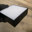 Plafoniera led Sofia Square-18 Black, lumina rece, 18W, 120x120 mm, 1620 lm, Negru