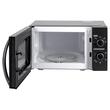Cuptor cu microunde Toshiba 800 W, capacitate 20 l, Timer, Negru, Panou de comanda mecanic