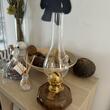 Lampa cu gaz lampant Vivatechnix TR-1019, sticla maro