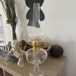 Lampa cu gaz lampant Vivatechnix TR-1020, cu picior de sticla, 430 mm