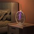 Paleta electrica anti-insecte, 5 W, baterie incorporata 1200 mAh, incarcare USB, Lampa UV, 2 moduri de functionare