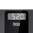 Cantar Smart, max 180 Kg, LCD, Negru, 2 x AAA, Memorie pentru 10 utilizatori, compatibil aplicatie Fitdays, Bluetooth 4.2