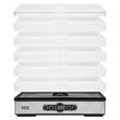 Deshidrator cu convectie pentru fructe si legume, 400 W, 5 tavi, Temperatura reglabila 35-70°C, Temporizator reglabil 10 min - 48 h
