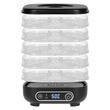 Deshidrator fructe si legume, 300 W, 5 tavi, Temperatura reglabila 35-70°C, Temporizator reglabil 10 min - 48 h