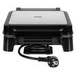 Aparat pentru 4 Wafe, Teesa 1600 W, Termostat, Aluminiu/Inox