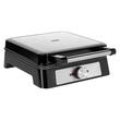 Aparat pentru 4 Wafe, Teesa 1600 W, Termostat, Aluminiu/Inox
