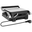 Grill electric Teesa 2000 W, suprafata striata 290 x 230 mm, Tava de colectare detasabila, Panou de control tactil