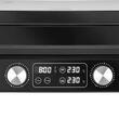 Grill electric Teesa 2000 W, suprafata striata 290 x 230 mm, Tava de colectare detasabila, Panou de control tactil