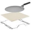 Cuptor electric pentru Pizza cu diametru 33 cm, 2200 W, 1 x etaj, Temperatura reglabila 60°C - 450°C, Timp coacere reglabil