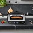 Cuptor electric pentru Pizza cu diametru 33 cm, 2200 W, 1 x etaj, Temperatura reglabila 60°C - 450°C, Timp coacere reglabil