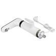 Robinet electric Instant 3500 W, Alb, Afisaj Led, Otel Inoxidabil, IPX4