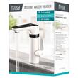 Robinet electric Instant 3500 W, Alb, Afisaj Led, Otel Inoxidabil, IPX4